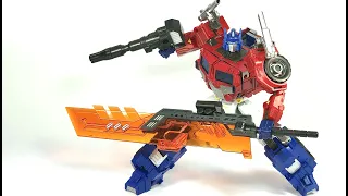 Transformers PE-DXII Honor Warrior Optimus Prime Chefatron Review