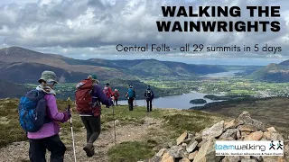 Walking the Wainwrights - Central Fells (all 27 summits in 6 walks)