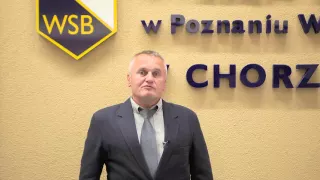 Kilka słów od... - prof. dr hab. Dariusz Doliński| WSB w Chorzowie