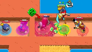 BAD LUCK GADGET vs LUCKY MORTIS! | Brawl Stars Funny Moments & Glitches & Fails #922