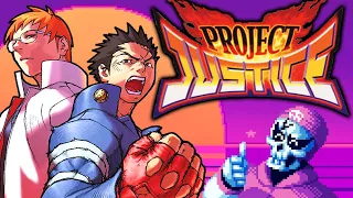 There's very little justice in these gym mats! - Rival Schools 2: Project Justice (Dreamcast)