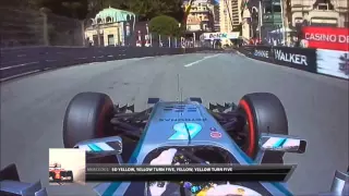 F1 2014 - Monaco Rosberg mistake analysis