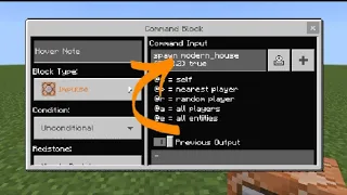 How to build a house in Minecraft using Command Block in 2024