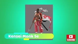 Kensei Monk 5e | way of weapon guide 2021