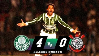 Palmeiras 4 x 0 Corinthians | Melhores Momentos | Final Do Campeonato Paulista 1993