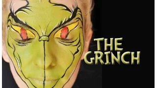 The Grinch - Christmas Face Painting Tutorial