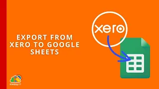 How to export Xero reports with one click to Google Sheets!