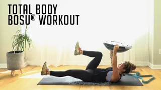 20 Minute Total Body BOSU® Workout | Candace puts the BOSU® Sport Balance Trainer to Work!