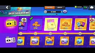 0 TROPHY ACCOUNT MEGA BOX LUCKY OPENING BRAWL STARS 70