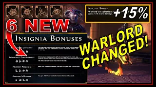 *NEW* M25 INSIGNIA BONUSES with WARLORD Change for Companion Damage! (fix) - Neverwinter Preview