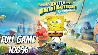 SpongeBob Battle for Bikini Bottom Rehydrated - Gameplay Walkthrough FULL GAME 100%