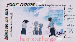 let her go x husn - your name [ Amv]. First Amv made by me .