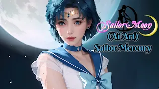 [Ai Art] Sailor Mercury Ai Girls Sailor Moon Sailor Scouts