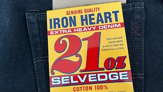 Iron Heart 634, 21 oz. Overdyed Black. Silence video