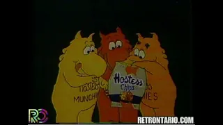 WHEN YOU GOT THE MUNCHIES! HOSTESS POTATO CHIPS ADS 1980s