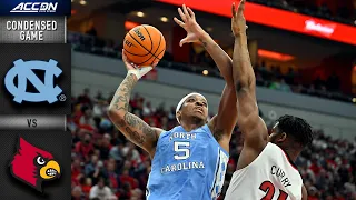 North Carolina vs. Louisville Condensed Game | 2021-22 ACC Men’s Basketball