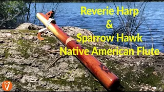 Reverie Harp and Sparrow Hawk Native American Flute Duet