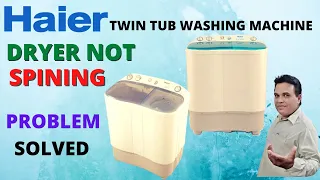 Washing Machine Dryer Not Working | Washing Machine Not Spinning | Haier Washing Machine Dryer Fix