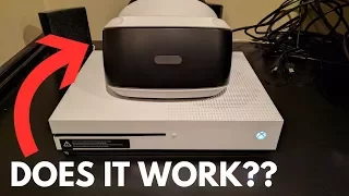 What Happens When You PLAY PLAYSTATION VR ON THE XBOX ONE??