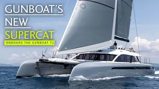 Meet the Gunboat with a flybridge – a tour aboard the luxury Gunboat 72 catamaran