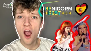 REACTION to ALL LIVE performances Benidorm Fest 2024 (Semifinal 1)