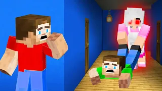 GRANNY Trapped Us In Her HAUNTED HOUSE! (Minecraft)