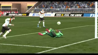 Petr Cech - awesome save! FIFA 15 [PC]