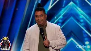 Orlando Leyba Full Performance & Judges Comments America's Got Talent 2023 S18E01