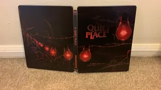 A Quiet Place 4K Ultra HD Blu-Ray Mondo X Steelbook Unboxing Review