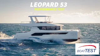 Leopard 53 PC (2020) - Test Video by BoatTEST.com