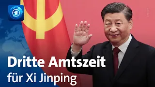 China: Xi als Generalsekretär der Kommunistischen Partei bestätigt