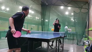 231123 forehand side spin (Left turn)