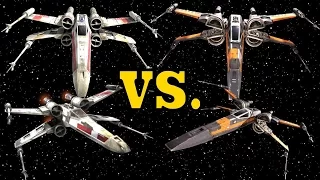 Rebel T-65 X-Wing vs. Resistance T-70 X-Wing - X-Wing Starfighter Comparison