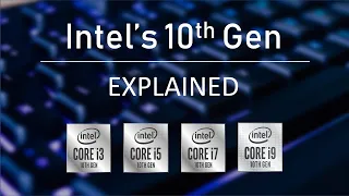 Intel 10th Gen CPUs explained | i3, i5, i7, i9 Processors