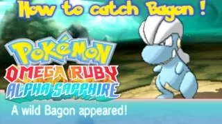 How to Get Bagon Pokemon Omega Ruby and Alpha Sapphire ORAS