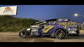 Main event race onboard with Cody Mcpherson #7 at Merrittville Speedway 602 Sportsman Div - 07.30.22