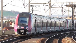 Z50000 : A la gare de Colombes sur la ligne J du Transilien