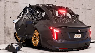 Cadillac CT5-V Blackwing Crash Test - BeamNG.Drive