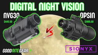 Sionyx Opsin vs NVG30 🌕 Premium($1995) vs Budget ($445) Night Vision