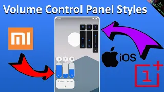 how to get android 12 volume panel in any android phone | volume panel android | volume panel change