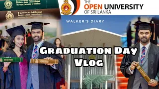 Graduation Day | 35th General Convocation | The Open University of Sri Lanka |Walker'S Diary|Vlog 55