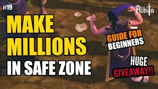 💰MAKE MILLIONS IN SAFE ZONE 🛡️ Faction Druidic Farm / BEGINNER 🎁 GIVEAWAY ⚔️ [ALBION ONLINE] Ep.19