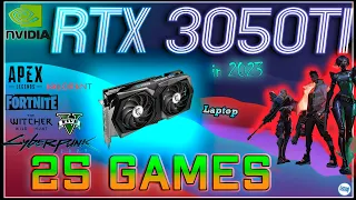 NEW 2023 Tests!  RTX 3050 Ti 4GB (Laptop) in 25 Games