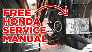 Honda CB500F Oil & Filter Change (Honda Service Manual)