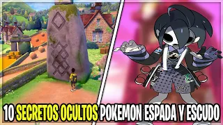 10 SECRETOS & misiones OCULTAS en POKEMON ESPADA y ESCUDO que debes HACER ISLA DE LA ARMADURA