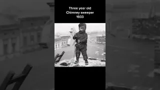 Three year old Chimney sweeper 1933 #shorts#shortvideo