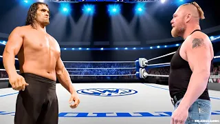 Full Match - Brock Lesnar vs The Great Khali | Iron Man Match 2024 | WWE May 5, 2024