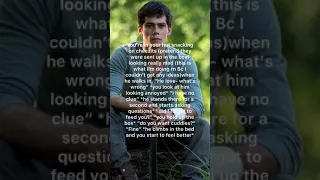 How the maze runner boys would react to you being upset for no reason