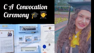 CA Convocation | Delhi 2023 | Convocation Kit Unboxing | CA Ashima Sachdeva 🧑🏻‍🎓