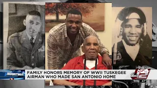 Family honors memory of WWII Tuskegee airman who made SA home